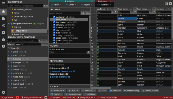 Dátová mriežka s rozšíriteľnými stĺpcami