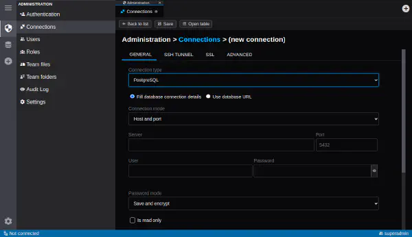 연결 관리 (프리미엄)