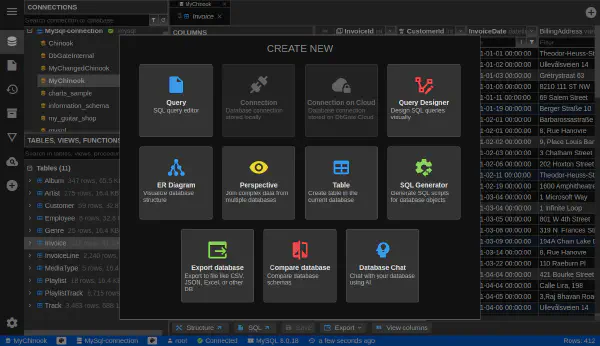 新規オブジェクトウィンドウ