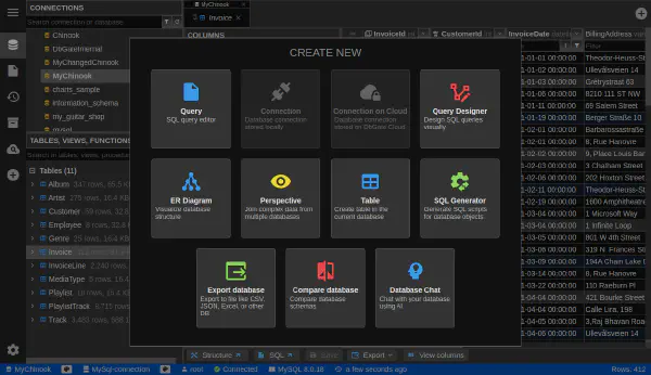 Okno nového objektu