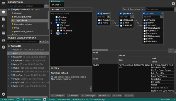 Perspektíva s vnorenými dátami