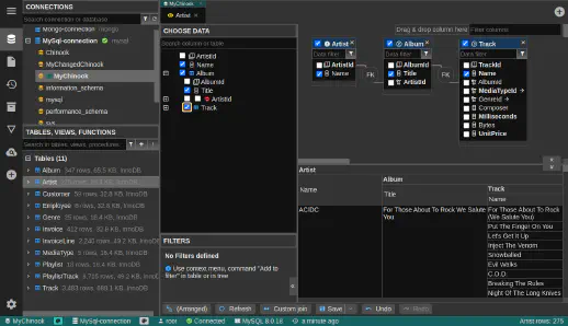 DbGate - perspective designer