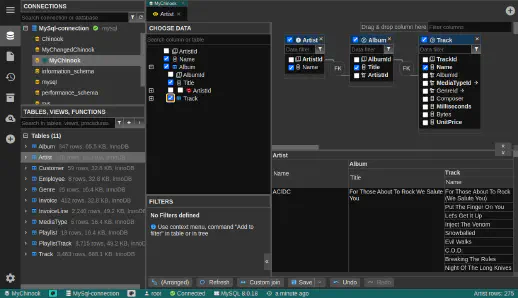 DbGate - perspective designer
