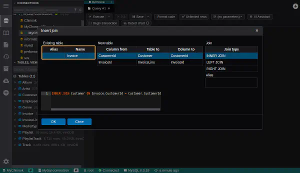 SQL 조인 마법사