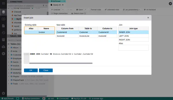 SQL 조인 마법사