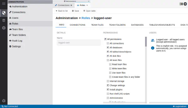 역할 관리 (프리미엄)